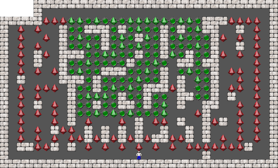 Sokoban Sokobig 80 level 24